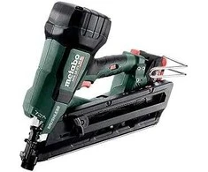 METABO NFR 18 LTX 90 BL 2x4.0Ah LiHD 34` 50-90 mm METABOX vinių kalimo įrankis