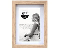 Nuotraukų rėmelis Nielsen Design Nielsen Aura ąžuolas 24x30 Mediena įsk. Passepartout 1122002