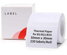 Niimbot R50*30-230 Baltas termo etiketės