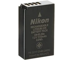 Nikon EN-EL20a įkraunama ličio jonų baterija