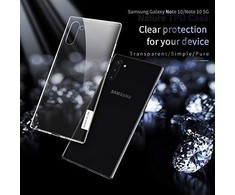 Dėklas CASE NILLKIN NATURE SAMSUNG GALAXY NOTE 10 TRANSPARENT