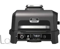 Ninja Woodfire Pro XL Elektrinis lauko grilis ir rūkyklė su išmaniąja kepimo sistema OG850EU