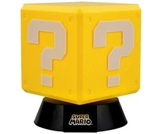 Paladone Super Mario Question Block lempa 10cm