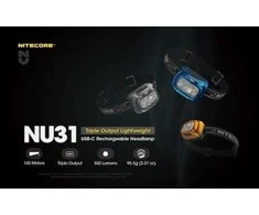 Žibintai Nitecore NU31