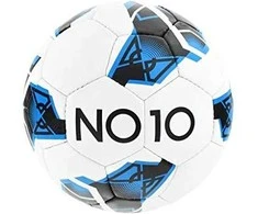 Futbolo kamuolys NO10 Master balta ir-mėlyna (5)