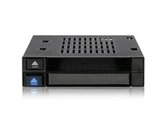 Serveris Icy Dock 2 x 2,5 colio SATA / SAS Hotswap flexiDOCK (MB522SP-B) lizdas