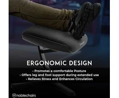 noblechairs Footrest 2 – Juodas Edition
