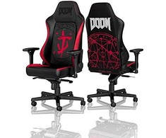 Žaidimų kėdė Noblechairs HERO DOOM Edition PU-Leather Gaming Chair