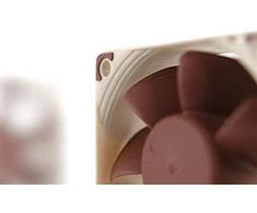 Noctua NF-A6X25 FLX kompiuterio aušinimo sistema Klasės kompiuteris Ventiliatorius 6 cm Rudas