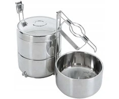 Orion Maisto termosas plieno 3 aukštų 3x900 ml