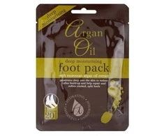 Xpel Argan Oil Deep Moisturizing Foot Pack Kaukė pėdoms moterims, 1 vnt