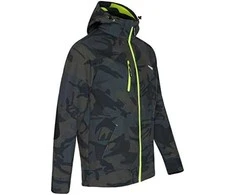 North Ways Softshell striukė Nine Worths Borel 1511 Kamufliažinė/Neoninė, dydis M