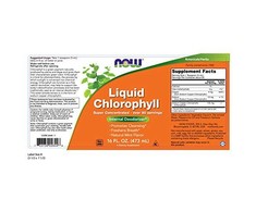 Now Foods NOW Liquid Chlorophyll 473 ml.