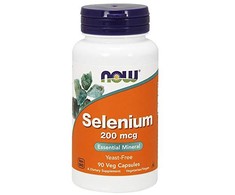 Now Foods Now Selenium 200 mcg 90 kapsulių