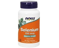 Now Foods Now Selenium 200 mcg 90 kapsulių