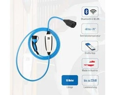 Wallbox Krautuvas NRGkick 32A Pure standartas WLAN + Bleudany 22kW 10m (12101000)
