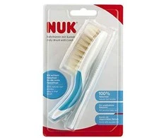 NUK 256236 kūdikių šepetėlis + šukos