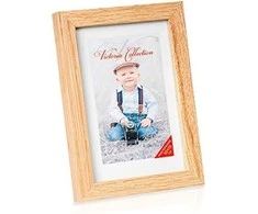 Victoria Collection Nuotraukų rėmelis Ąžuolinis 10x15cm matinis stiklas