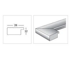 Nuotraukų rėmelis Walther design HI030B Grado 20x30cm medinis, juodas
