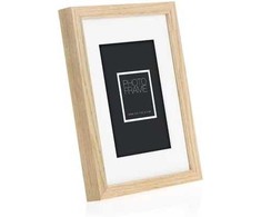 Nuotraukų rėmelis Ramka ZEP ZEP Malmo natūralus 15x20/20x30 Mediena su passepartu V4523N