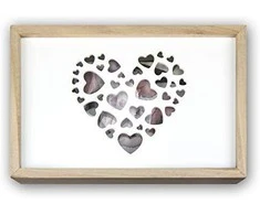 Nuotraukų rėmelis ZEP Love Box USB 13x18 mediena nuotraukoms ir lazda CZ1257