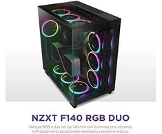 Nzxt Ventiliatorius F140 RGB DUO (RF-D14SF-B1)