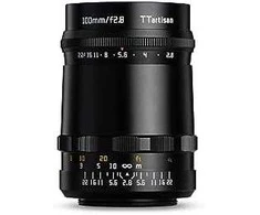 Kameros objektyvas - TTArtisan 100mm F2.8 Bubble Bokeh M42