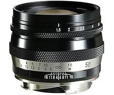 Objektyvas Lęšiai Voigtlander Heliar Classic Leica M 50 mm F / 1.5
