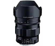 Objektyvas Lentelės Voigtlander Nokton Sony E 21 mm F / 1.4