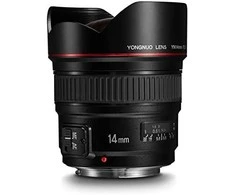 Yongnuo YN 14 mm f / 2,8 objektyvas, skirtas Canon EF