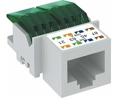OBO Bettermann 6117337 Duomenų perdavimo modulis RJ45 cat.5e neekranuotas ASM-C5 6117337
