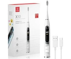Oclean Elektrinis dantų šepetėlis  X10 Grey