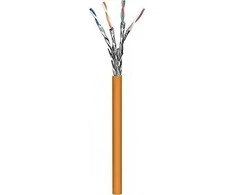 Efb Elektronik EFB Rohkabel Cat7, S/FTP, LSZH, oranžinis, 100m Ring