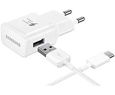 EP-TA200EWE + EP-DR140AWE Samsung 15W Kelioninis kroviklis + USB-C Data kabelis balos spalvos (OOB Bulk)
