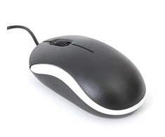 Pelė OMEGA OM-07 3D su laidu, baltos-juodos spalvos