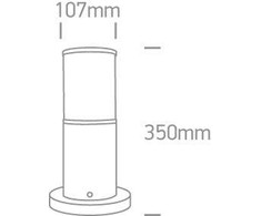 One Light Lauko šviestuvas Tube Light E27 67100/B