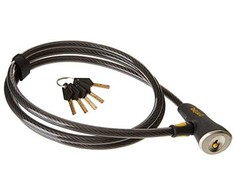 OnGuard dviračio užraktas ONGUARD Akita 8037 kabelis - 20 mm 100 cm - 5 x raktai su kodu
