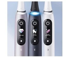 ORAL-B iO Series 9 Elektrinis dantų šepetėlis, juodos spalvos