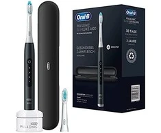 Dantų šepetėlis Oral-B Pulsonic SLIM Luxe 4500 + Travel Case matinis juodas