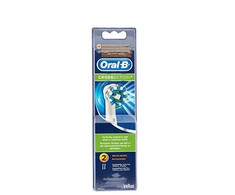 Dantų šepetėlis Oral-B CrossAction 80248026 dantų šepetėlio galvutė 2 vnt Mėlyna, Balta