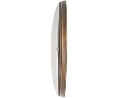 Beliani Sieninis laikrodis 43 cm rudos spalvos