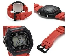 Laikrodis vyrams CASIO W-218H-4B + dėžutė
