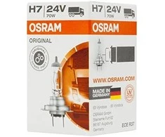 OSRAM Automobilinė lemputė H7 70W 24V PX26D 1vnt