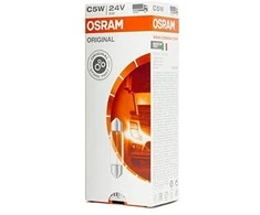 Bikuvalt OSRAM Automobilinė lemputė 5W 24V CV8.5-8 1vnt