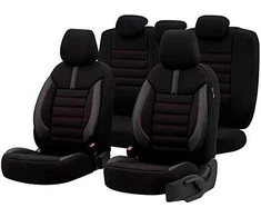 Amio Universalūs sėdynių užvalkalai OTOM, LIMITED - juoda / raudona