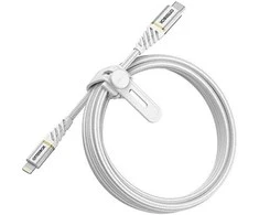 OTTERBOX PREMIUM CABLE USB C-LIGHTNING 2M USB-PD Baltas