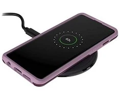 OTTERBOX BEVIELIO ĮKROVIMO PADĖTIS 10W + EU SIENINIS Įkroviklis 18W + USB A-MICRO USB kabelis Juodas