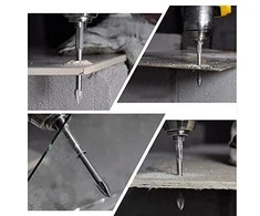 Grąžtas Bosch HEX-9 kietos keramikos 6 mm mišinys: 3xHEX-9 ir 2xCYL-3