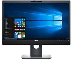 DELL 24 monitorius vaizdo konferencijoms: P2418HZM, 61 cm (24"), 1920 x 1080 pikselių, „Full HD“, LCD, 6 ms, juodas