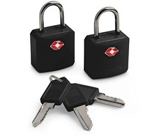 Lagamino spynelės Pacsafe Prosafe 620 su TSA sistema 2 vnt, juodos spalvos
